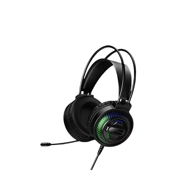 HOCO W118 USB + AUX 3.5mm Port RGB Gaming Headphone