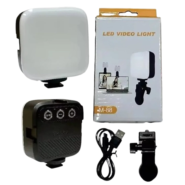 M88 Handheld LED Video Light Rechargable