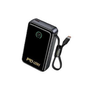 Hoco Q54 Shine PD45W Power Bank with Cable - 20000mAh